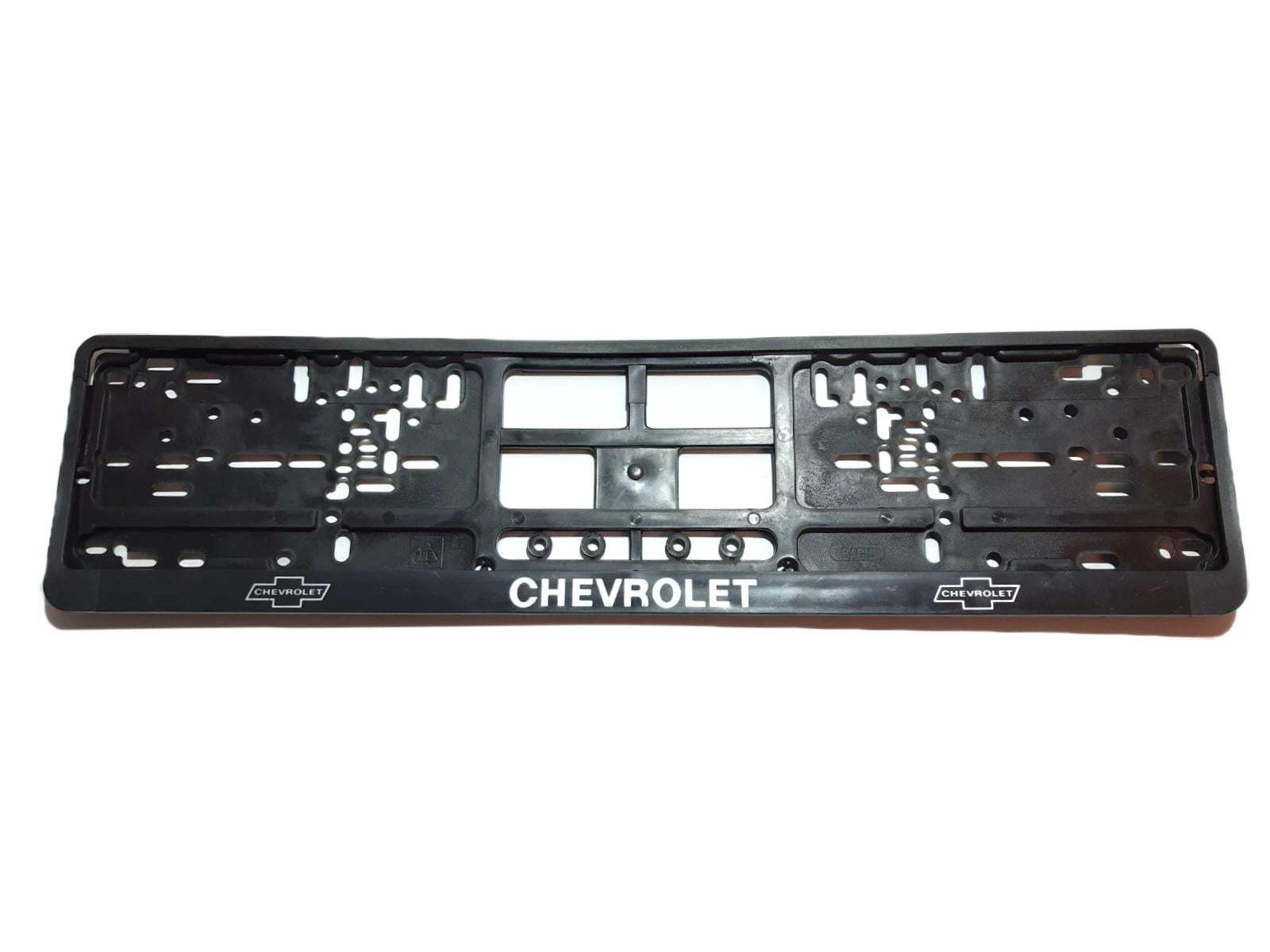 Рамка номера CHEVROLET книга (407030)