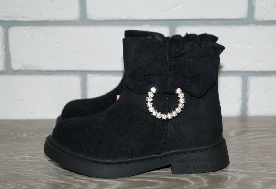 Ботинки детские зимние Lilin р. 29 18 см Черный (30516-29)