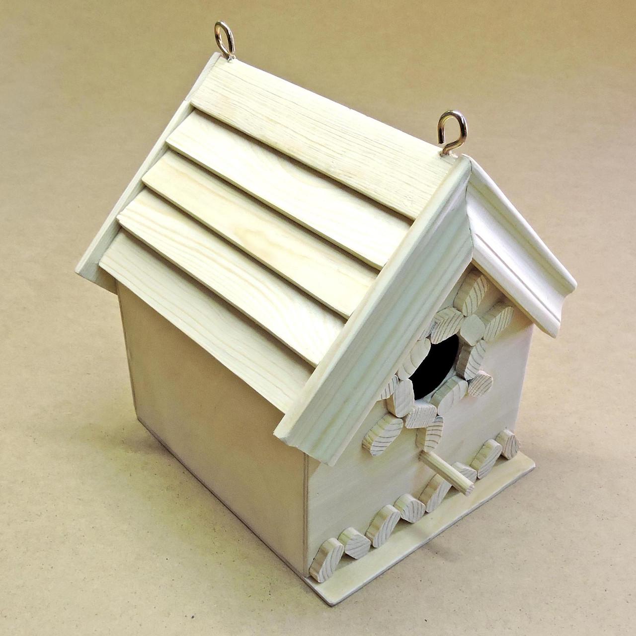 Шпаківня садова з дерева Щегол (СКВ-002000) - фото 5