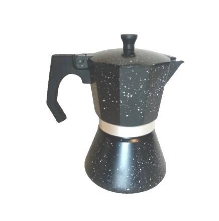 Гейзерная кофеварка Bohmann алюминиевая 300 мл на 6 чашек (BH-9706) - фото 2 Гейзерная кофеварка Bohmann алюминиевая 300 мл на 6 чашек (BH-9706) - фото 2