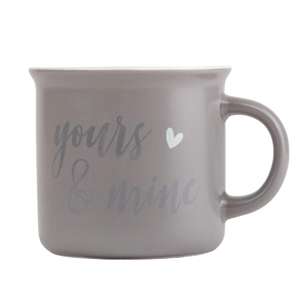 Набор кружек керамических Elisey With love 420 мл 4 шт. Серый 2 (9070-009)