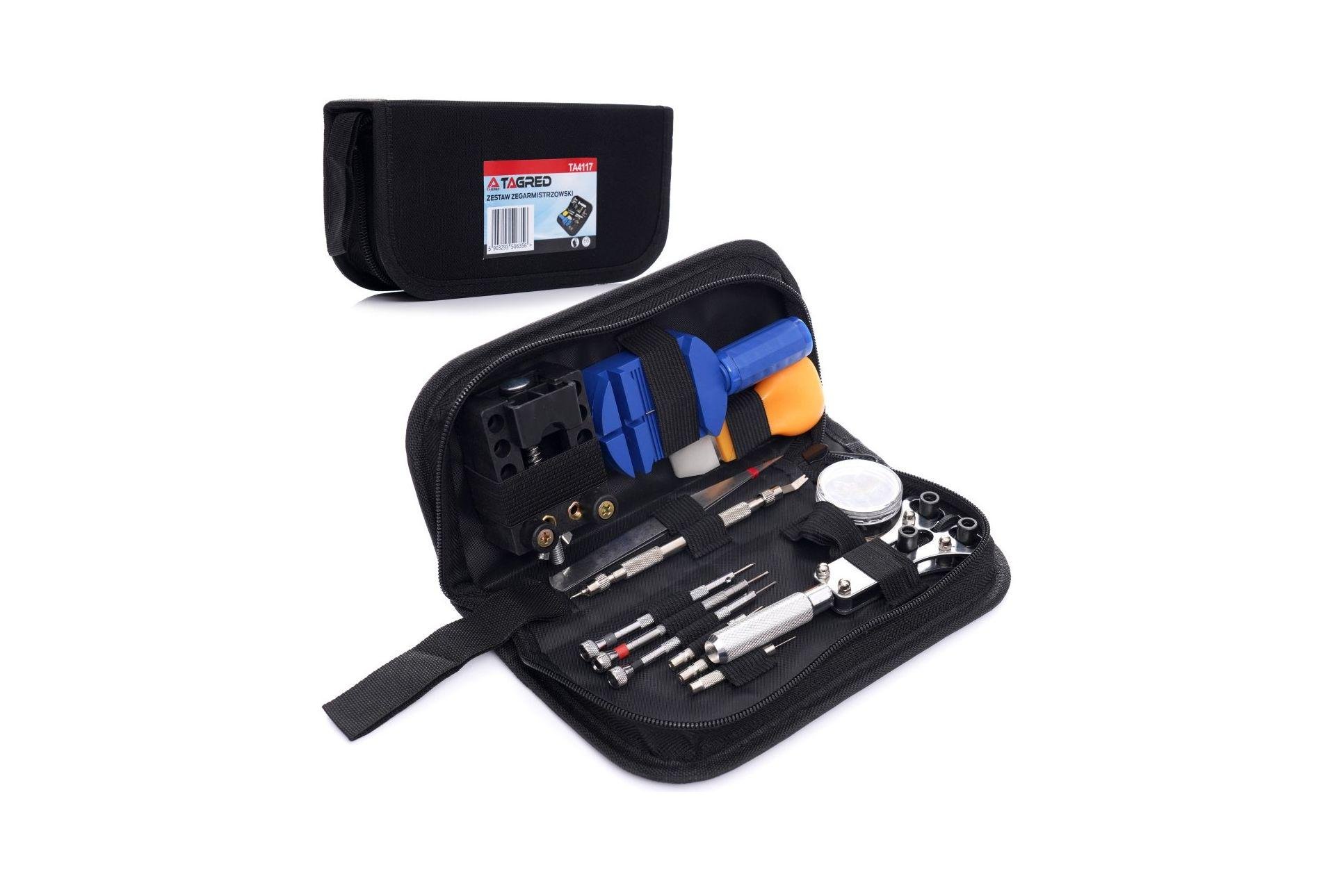 Набір для ремонту годинників TAGRED TA4117 (11518185) - фото 2 Набір для ремонту годинників TAGRED TA4117 (11518185) - фото 2