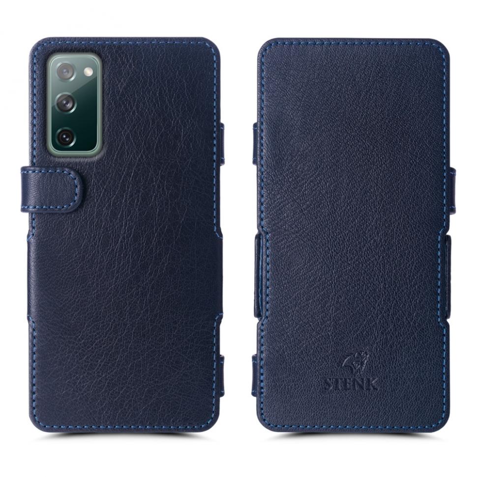 Чехол книжка Stenk Prime для Samsung Galaxy S20 FE Синий (69072)