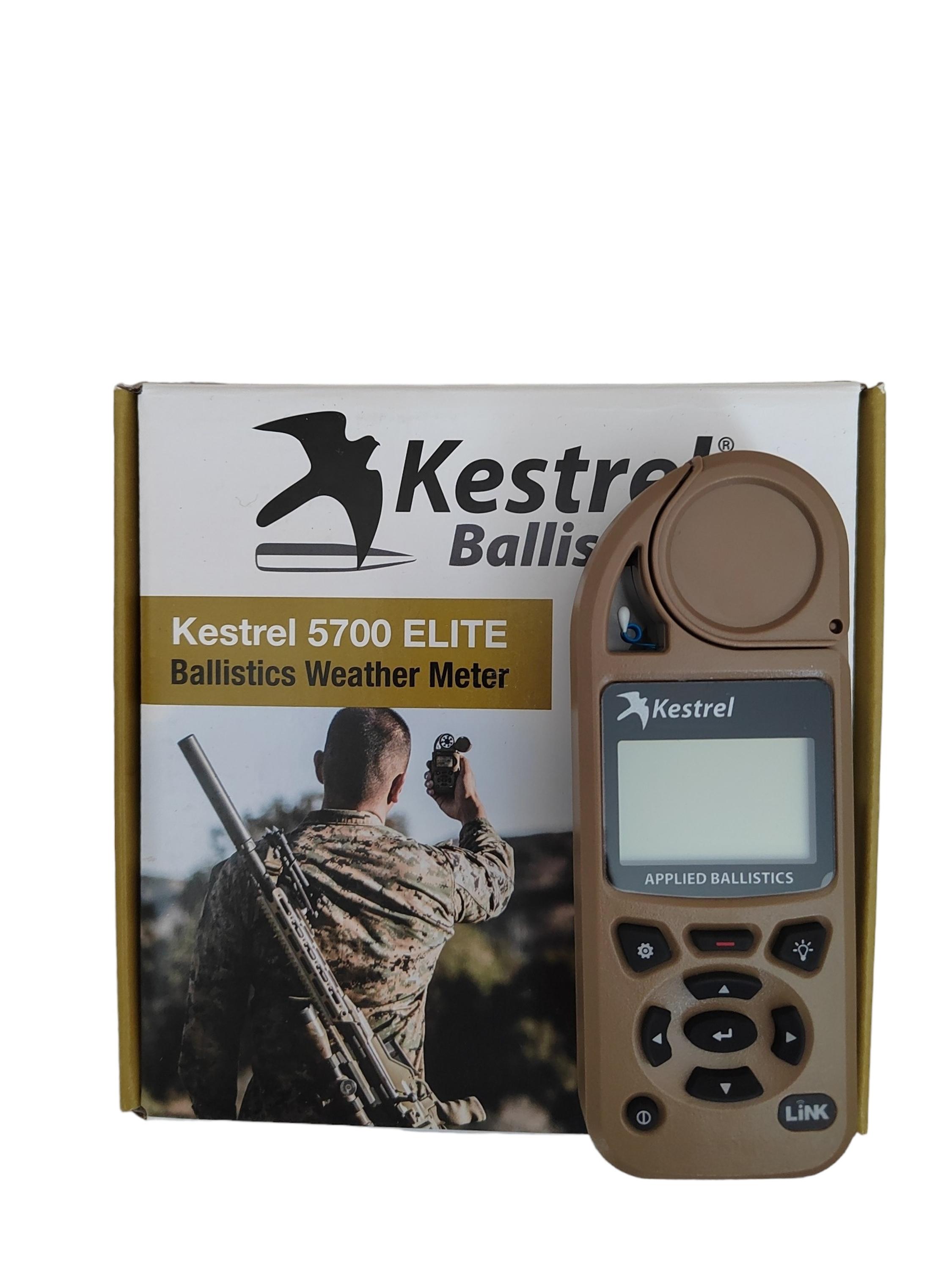 Метеостанция Kestrel 5700X Elite Applied Ballistics Bluetooth Tan (12430292) - фото 3