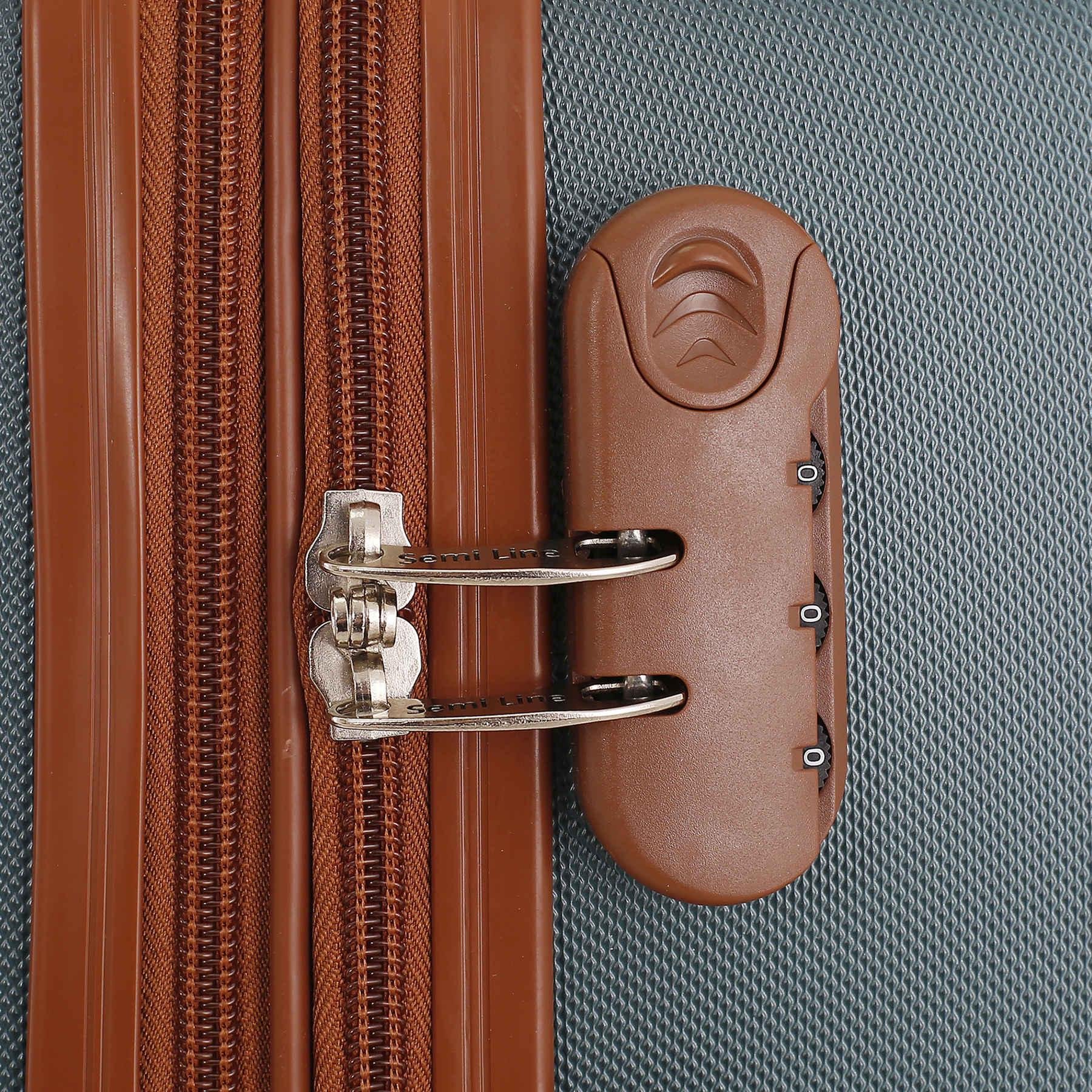 Валіза SEMI LINE 20" Petrol (T5713-1) - фото 7