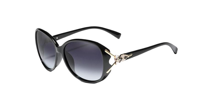 Женские солнцезащитные очки KINGSEVEN DESIGN N7842 в классической оправе с градиентными линзами Черный/Серый