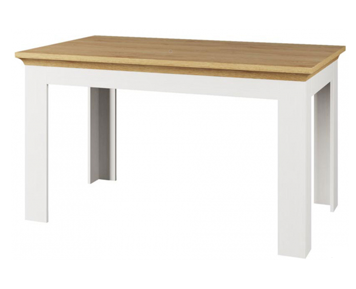 Стол обеденный прямоугольный Світ Меблів Валерио из ДСП 1650/2050х930х750 мм Белый/Дуб Каменный Стол обеденный прямоугольный Світ Меблів Валерио из ДСП 1650/2050х930х750 мм Белый/Дуб Каменный