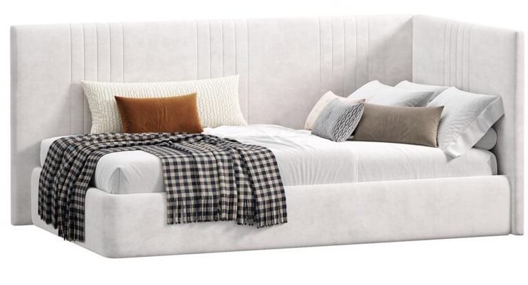 Ліжко м'яке дитяче ARIS Jane Молочний