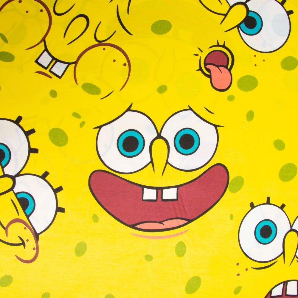 Ткань бязь ранфорс Губка Боб 130 гр/м2 240 см (25100863/4)