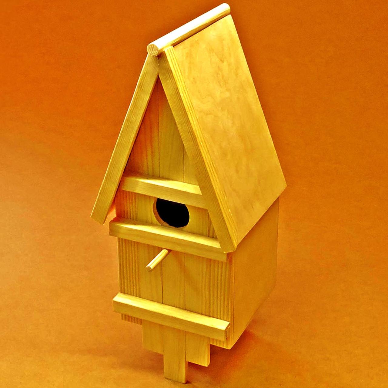 Шпаківня садова з дерева Дрозд Каррі (СКВ-002103) Шпаківня садова з дерева Дрозд Каррі (СКВ-002103)