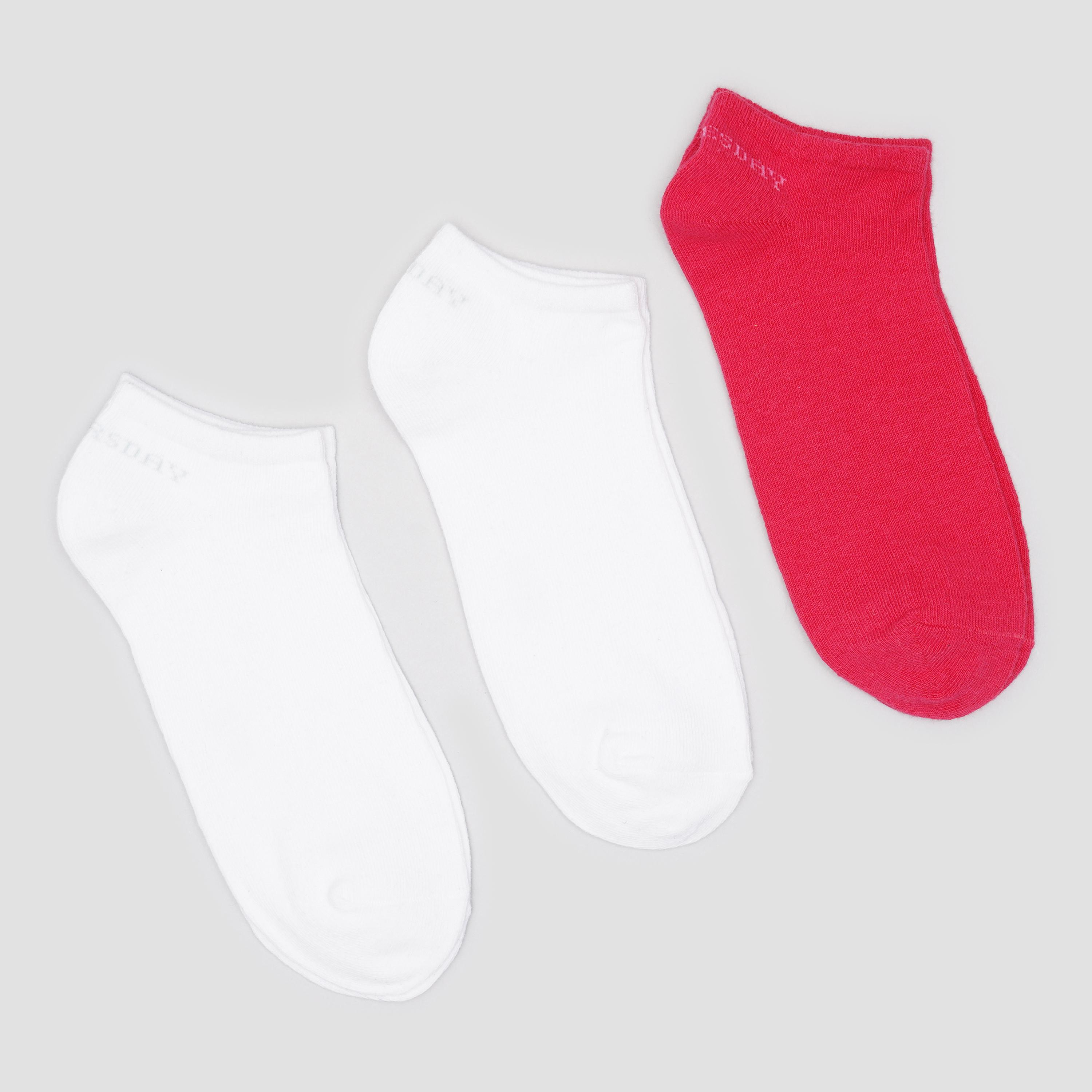 Шкарпетки C&A 3 пари р. 35-38 Червоний/Білий (3009685321)