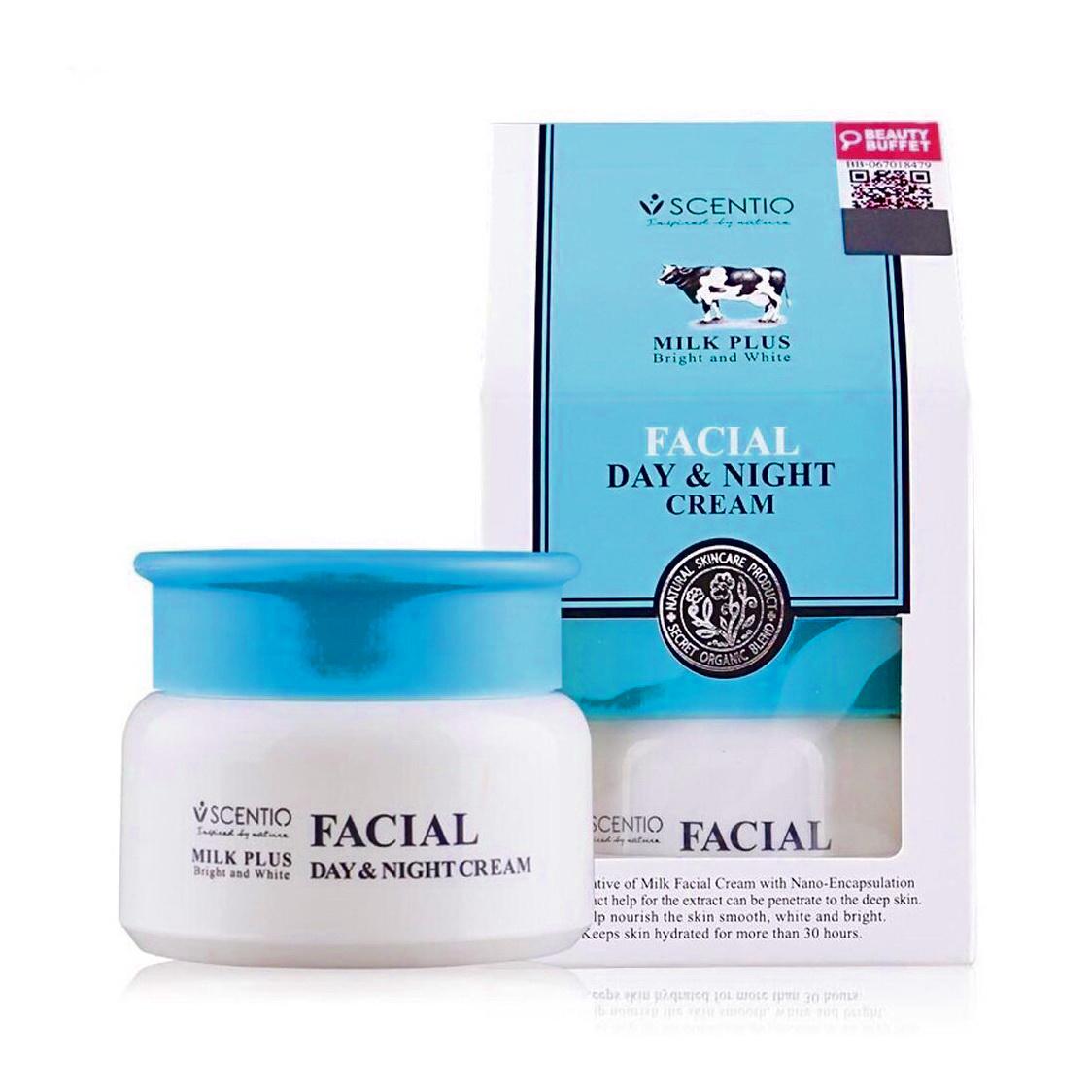 Крем для лица Scentio Milk Plus дневной/ночной увлажняющий с молочным белком 50 мл (100194) Крем для лица Scentio Milk Plus дневной/ночной увлажняющий с молочным белком 50 мл (100194)