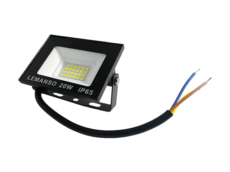 Прожектор світлодіодний Lemanso LMP103-20 Нептун 20W 6500K 1200Lm IP65 (8176)