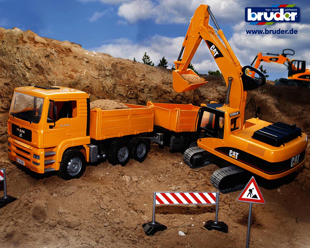 Іграшка Екскаватор гусеничний ковшовий Bruder (02438) - фото 5