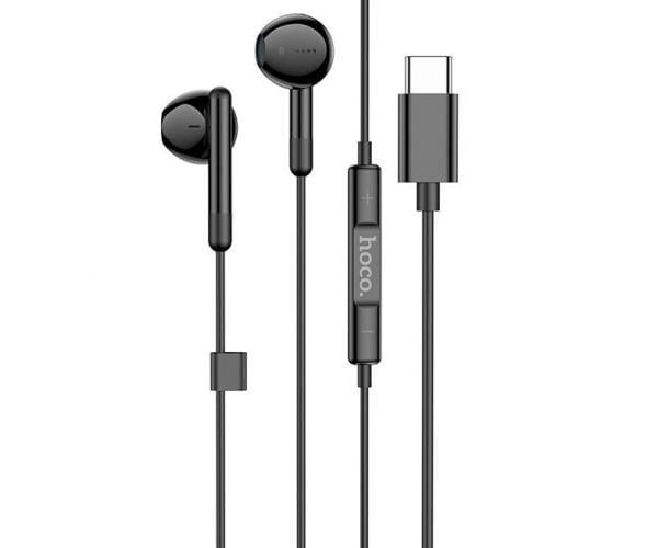 Наушники проводные Hoco M93 Type-C 1,2 м Black