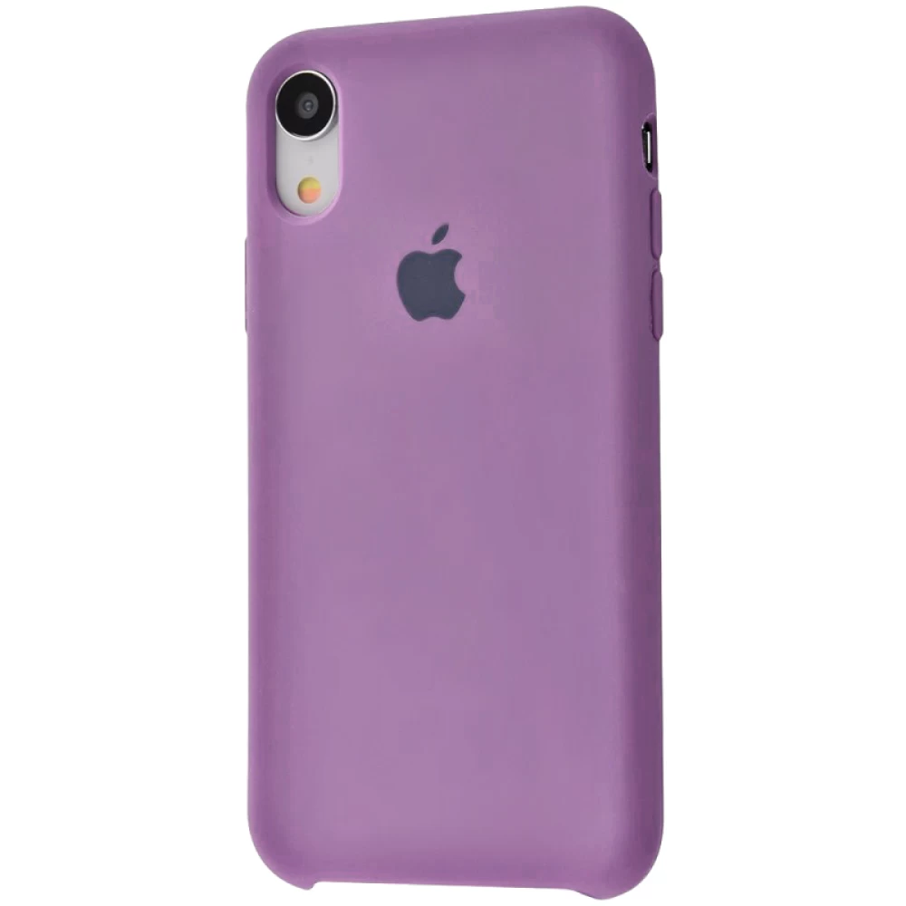 Силіконовий Чохол Накладка Silicone Case для iPhone XR Blueberry