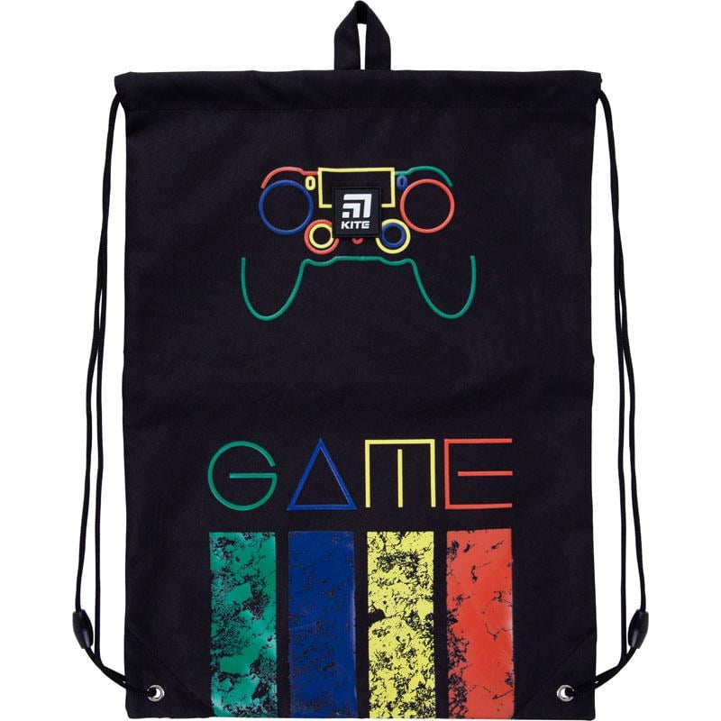 Сумка для обуви KITE Education Game changer 46х33 см Черный (K21-600M-8)