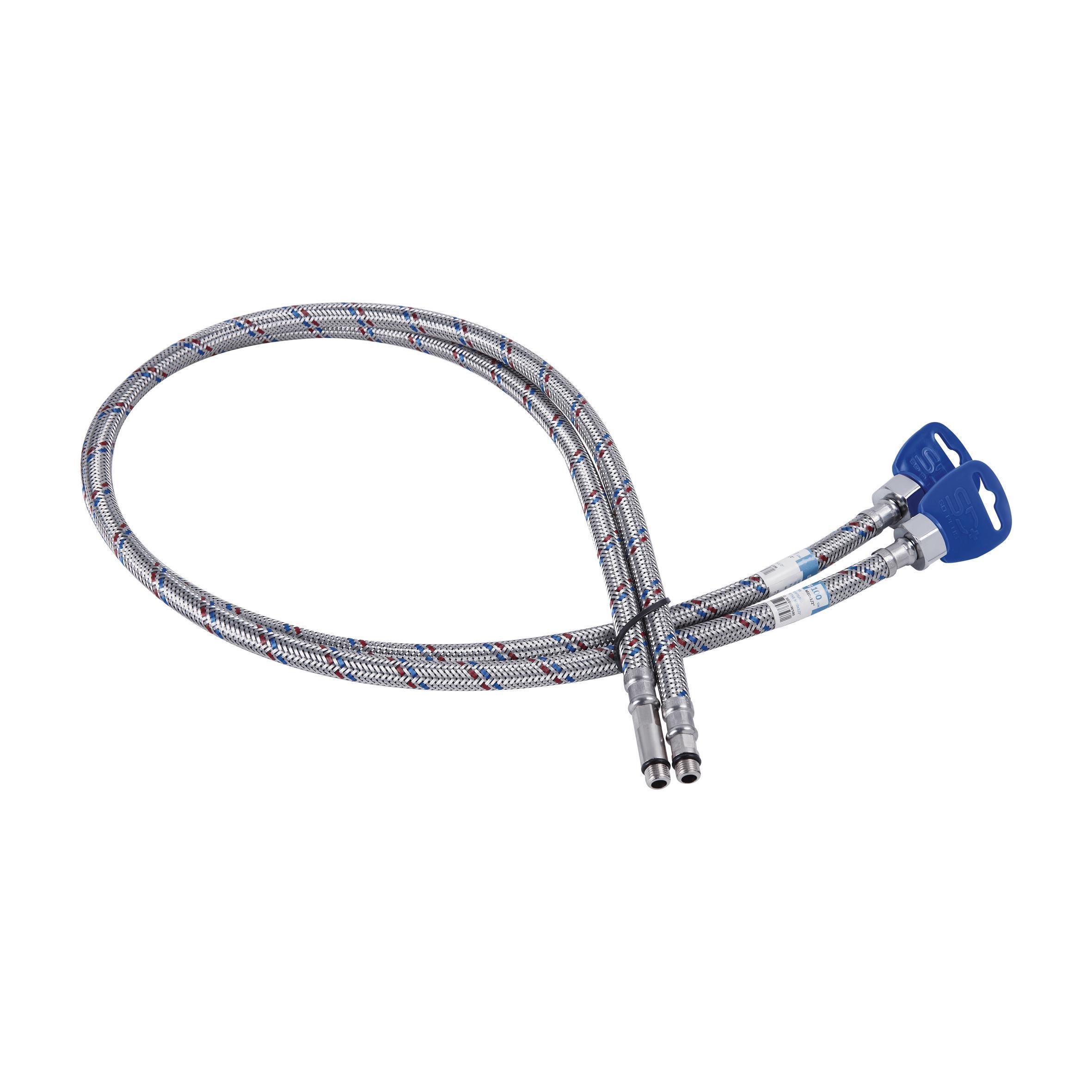 Подводка для воды гибкая SD Plus М10 пара 100 см (SD396W100)