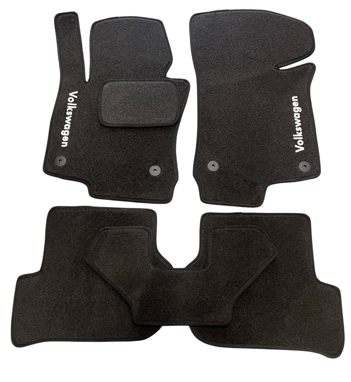 Килимки в салон ворсові для Volkswagen Golf V 6 2008- 5 шт. Чорний (27327290)