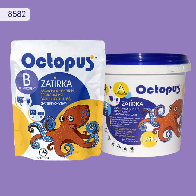 Затирка для плитки Octopus Zatirka 8582 епоксидна 1,25 кг