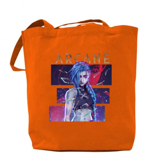 Шоппер Arcane 37x41 см Оранжевый (9885891-9-159963)