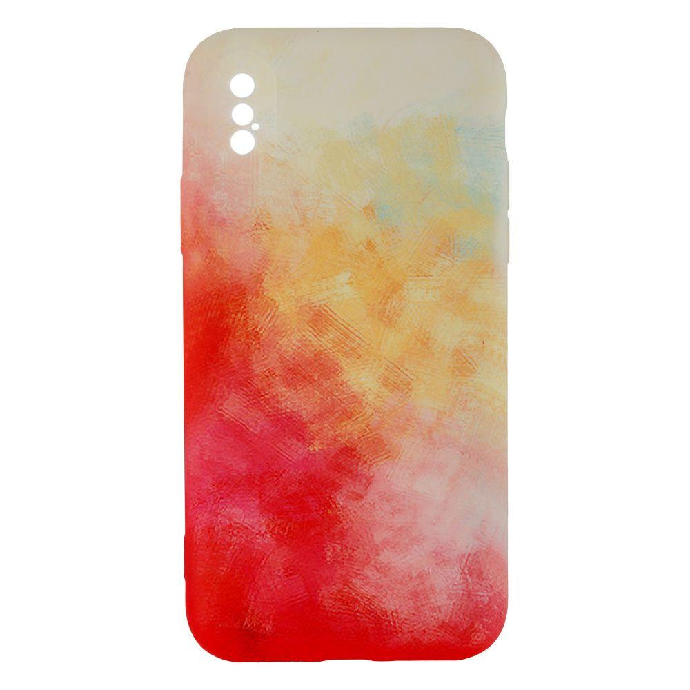 Чехол OtterBox Figura with Frame для iPhone X/Xs Бежево-красный