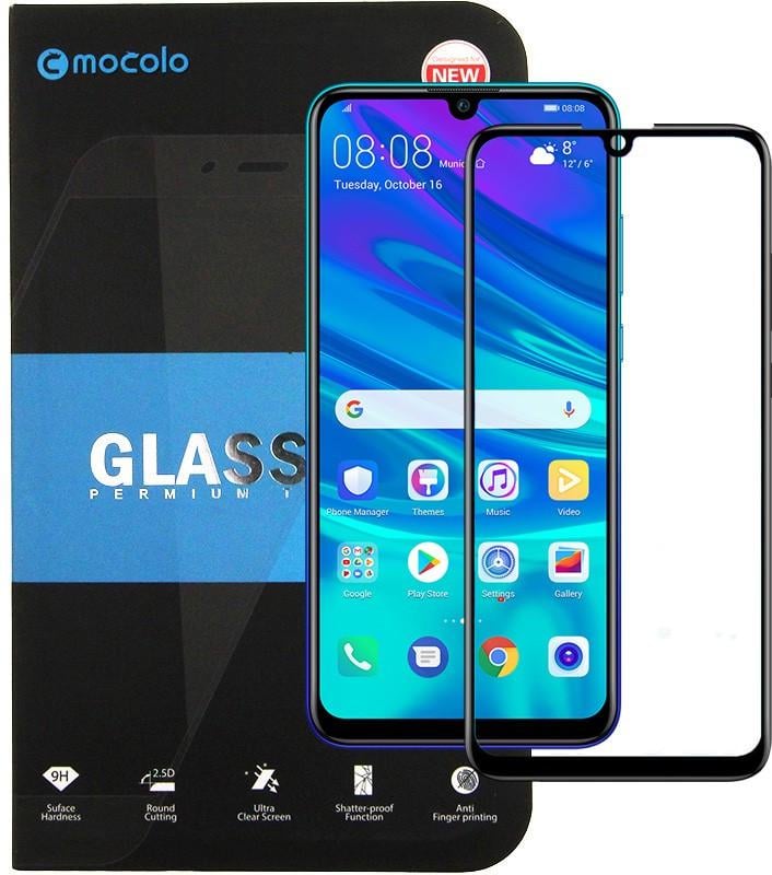 Захисне скло Mocolo 2.5D Full Cover Tempered Glass Huawei P Smart 2019 Black - фото 1