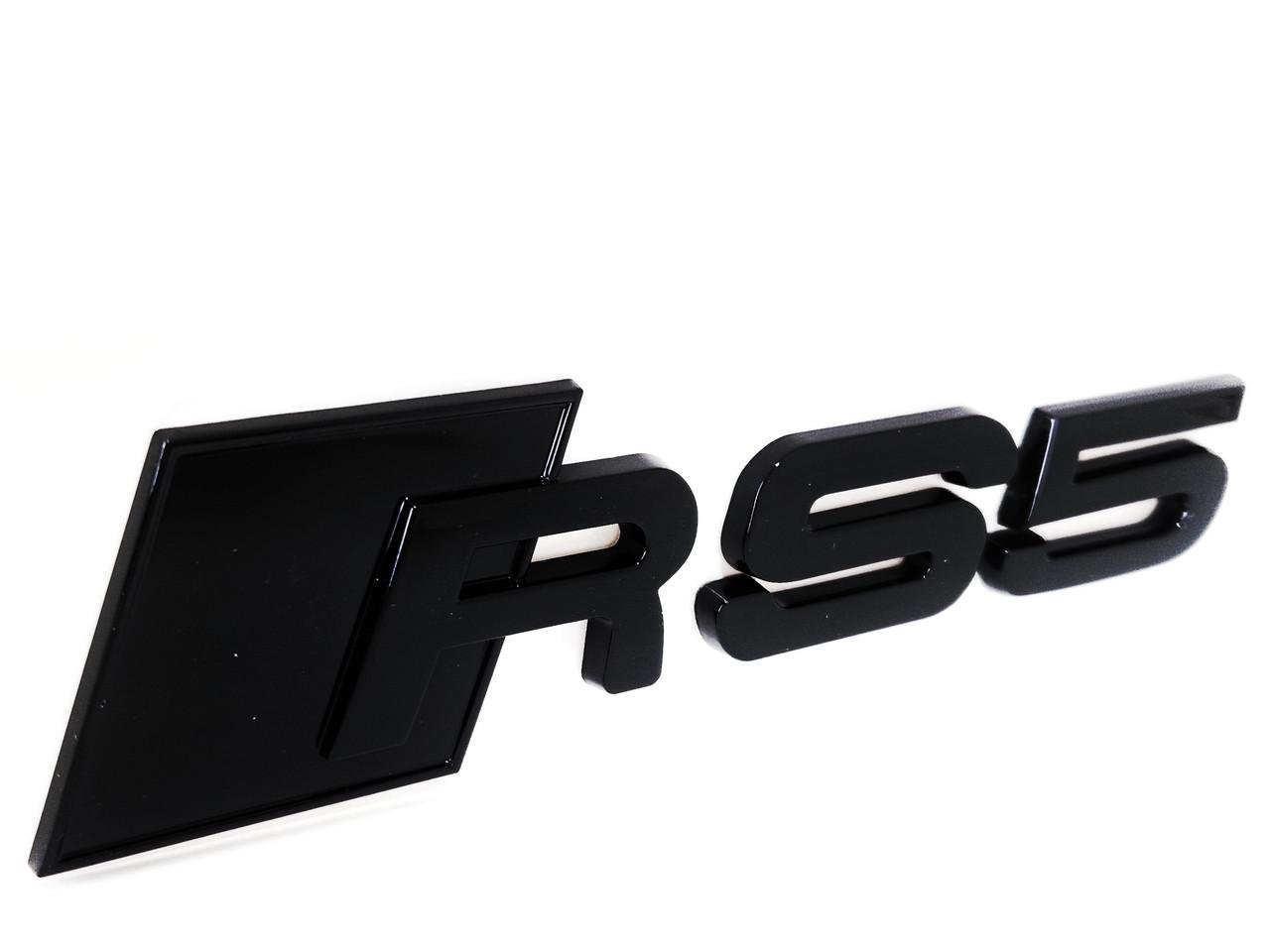 Емблема-напис RS5 Audi Black gloss (2331290298)