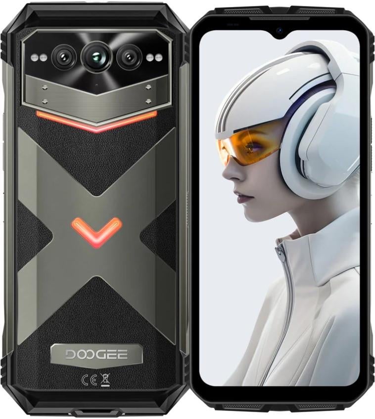 Смартфон Doogee V Max Plus Global Version 16/512GB Moonshine Silver (2225847705) - фото 1 Смартфон Doogee V Max Plus Global Version 16/512GB Moonshine Silver (2225847705) - фото 1