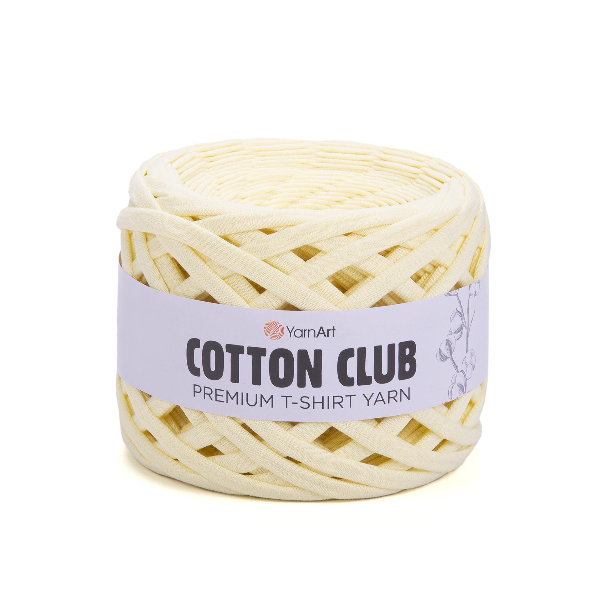Пряжа YarnArt Cotton Club 7321 Молочный (7534)