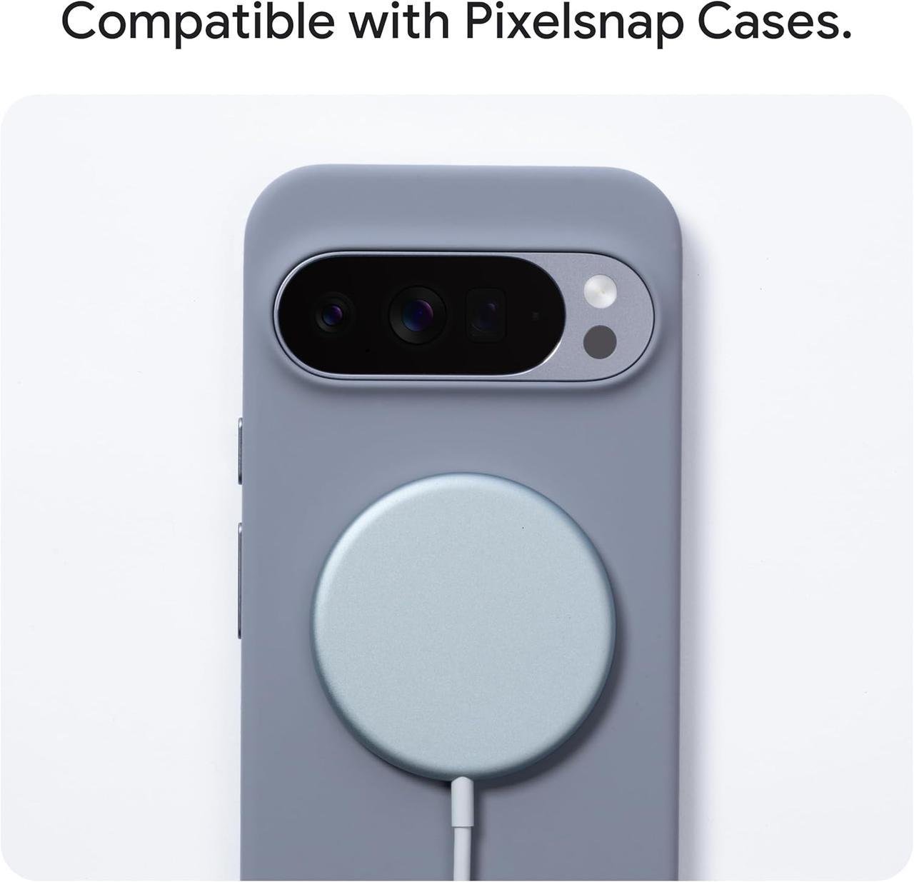 Зарядка бездротова Google Pixelsnap із підставкою Qi2 (GA10042) - фото 8 Зарядка бездротова Google Pixelsnap із підставкою Qi2 (GA10042) - фото 8