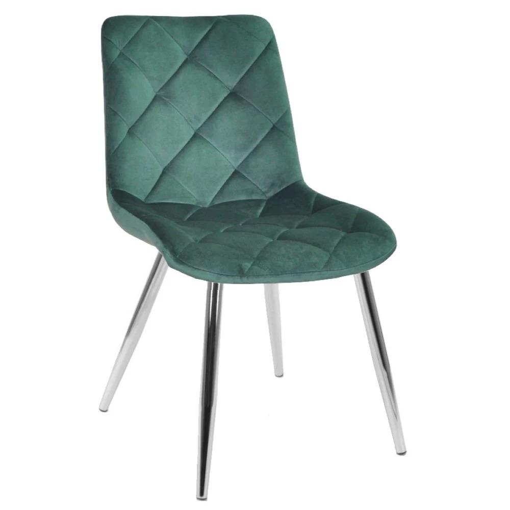 Стул MIKE CHROME PH-602 бархат Зеленый (898760)