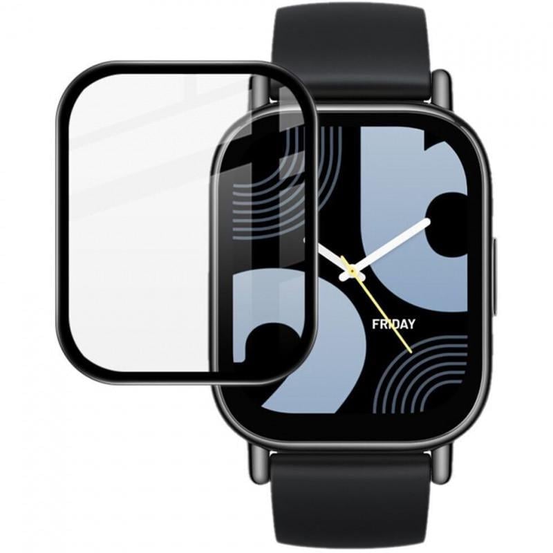 Плівка полімерна 3D full glue для Xiaomi Redmi Watch 5 Lite Чорний (00000076162_1)