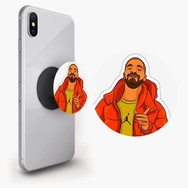 Попсокет для телефону PopSockets Репер Чорний (pop238) - фото 3