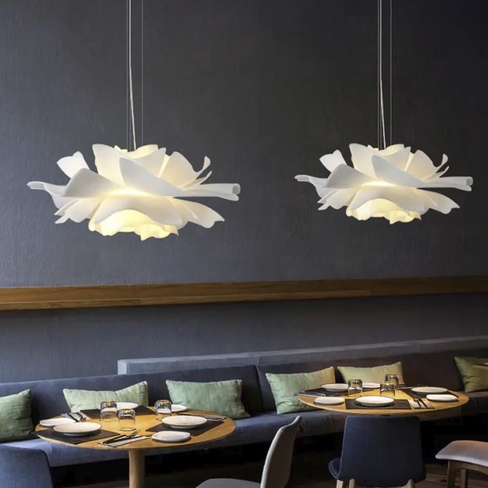 Люстра подвесная Flower в скандинавском стиле Ø 40 см (SG 21-400) - фото 5 Люстра подвесная Flower в скандинавском стиле Ø 40 см (SG 21-400) - фото 5