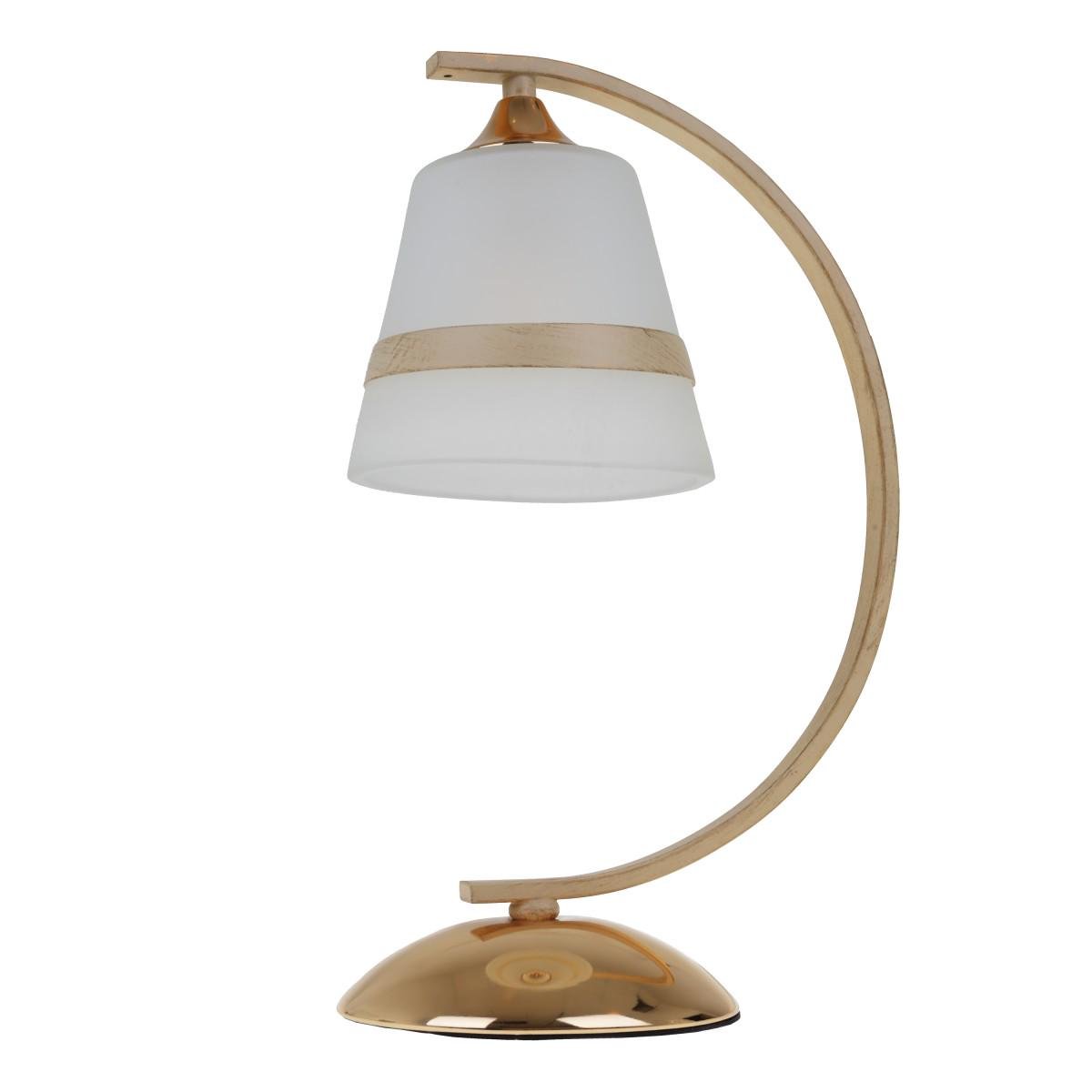 Настільна лампа бароко LK-660T/1 E27 YLG (25-262)