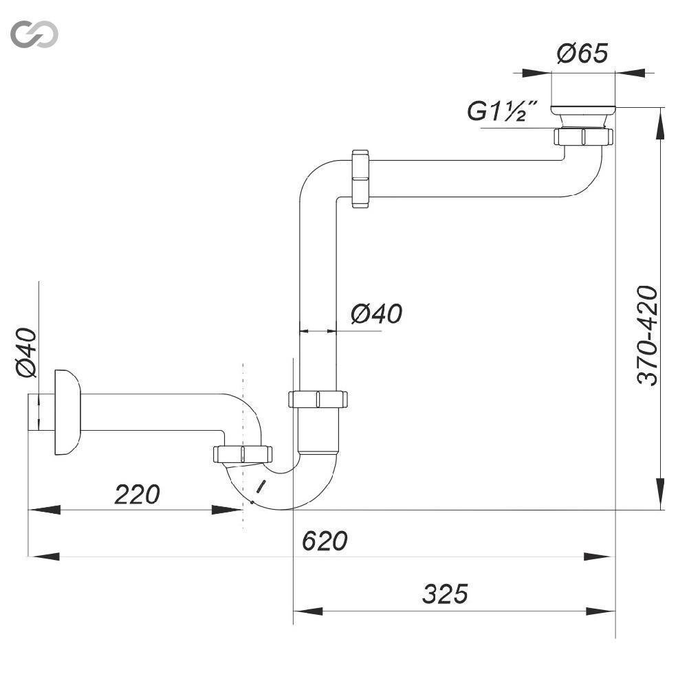 Сифон Soloplast Нептун Н0410 для умывальника пластиковый с защитой от запахов (2527122121) - фото 3 Сифон Soloplast Нептун Н0410 для умывальника пластиковый с защитой от запахов (2527122121) - фото 3