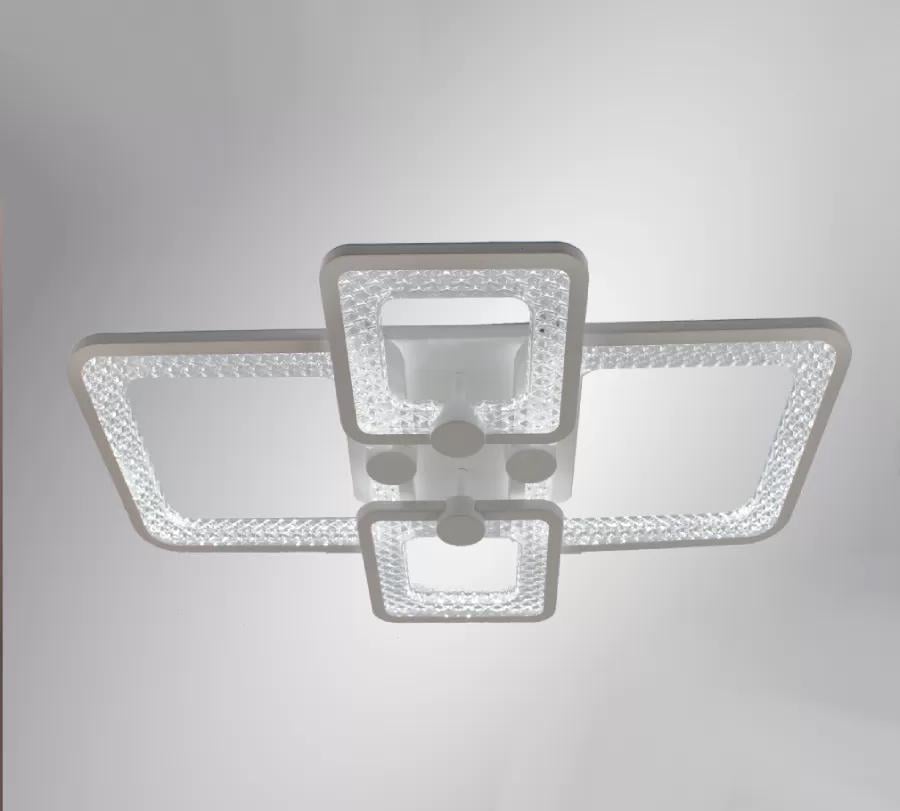 Люстра светодиодная ESLLSE TIRE 60W 4S/APP/580х420х95/220V/IP20 White/Clear (27712871)