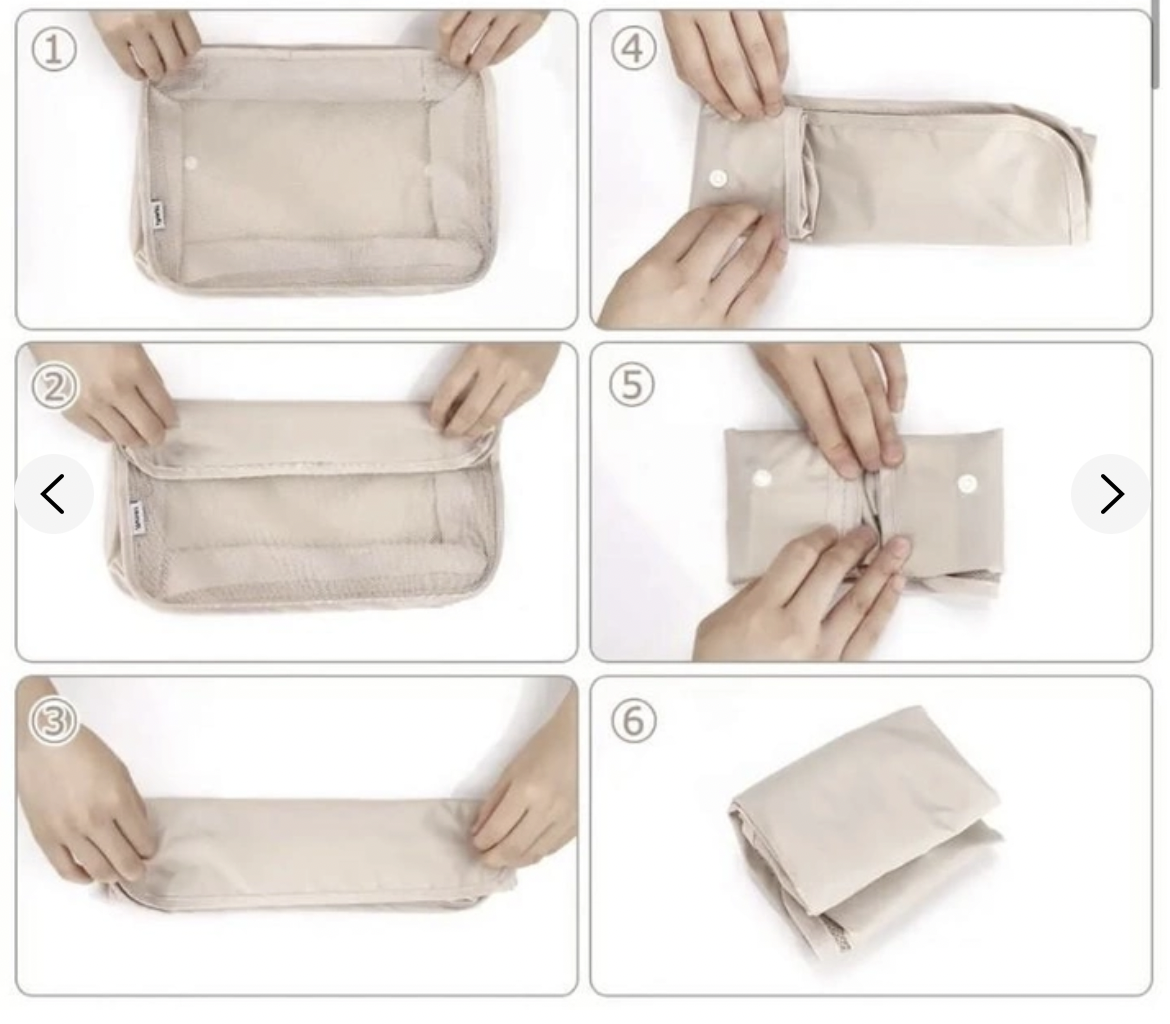 Набор органайзеров дорожных 7в1 Розовый (11196) - фото 2 Набор органайзеров дорожных 7в1 Розовый (11196) - фото 2