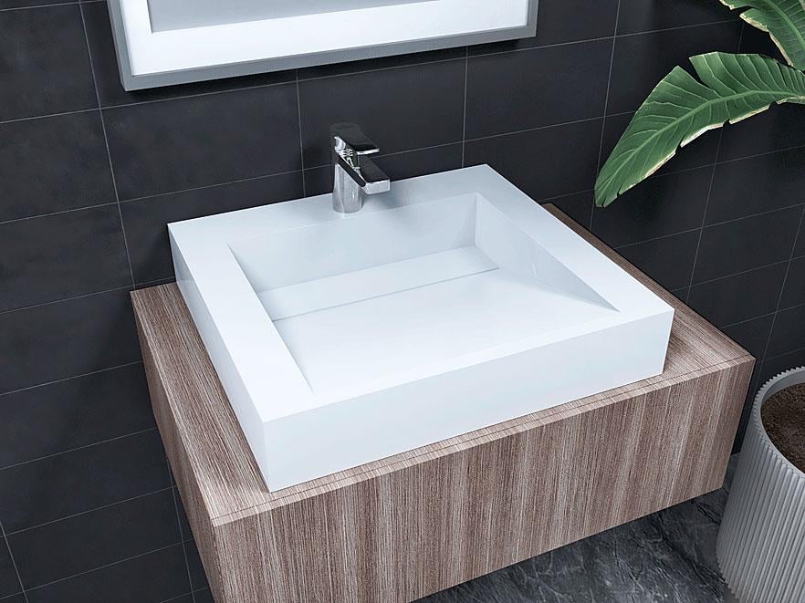 Умывальник накладной Status Boho 50 White (639)