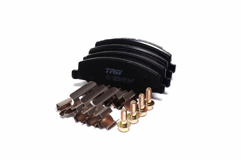 Тормозные колодки дисковые передние Skoda fabia 1 2-1 6 2007-2014 Volkswagen Polo 1 6 2010- (TRW Engine Components GDB2027)