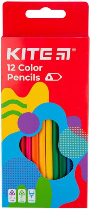 Набор трехгранных цветных карандашей KITE Fantasy 12 шт.