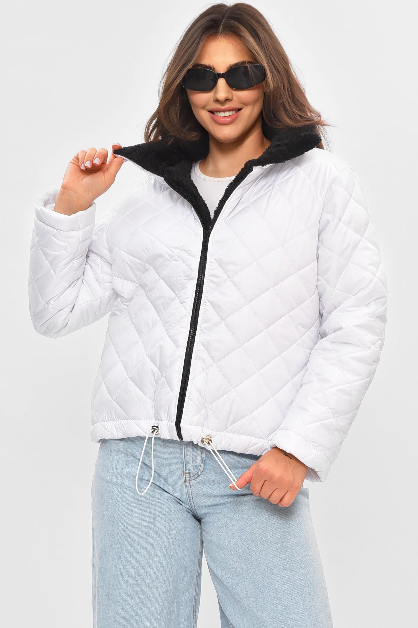 Куртка женская демисезонная р. 48/XL Белый (205284) Куртка женская демисезонная р. 48/XL Белый (205284)