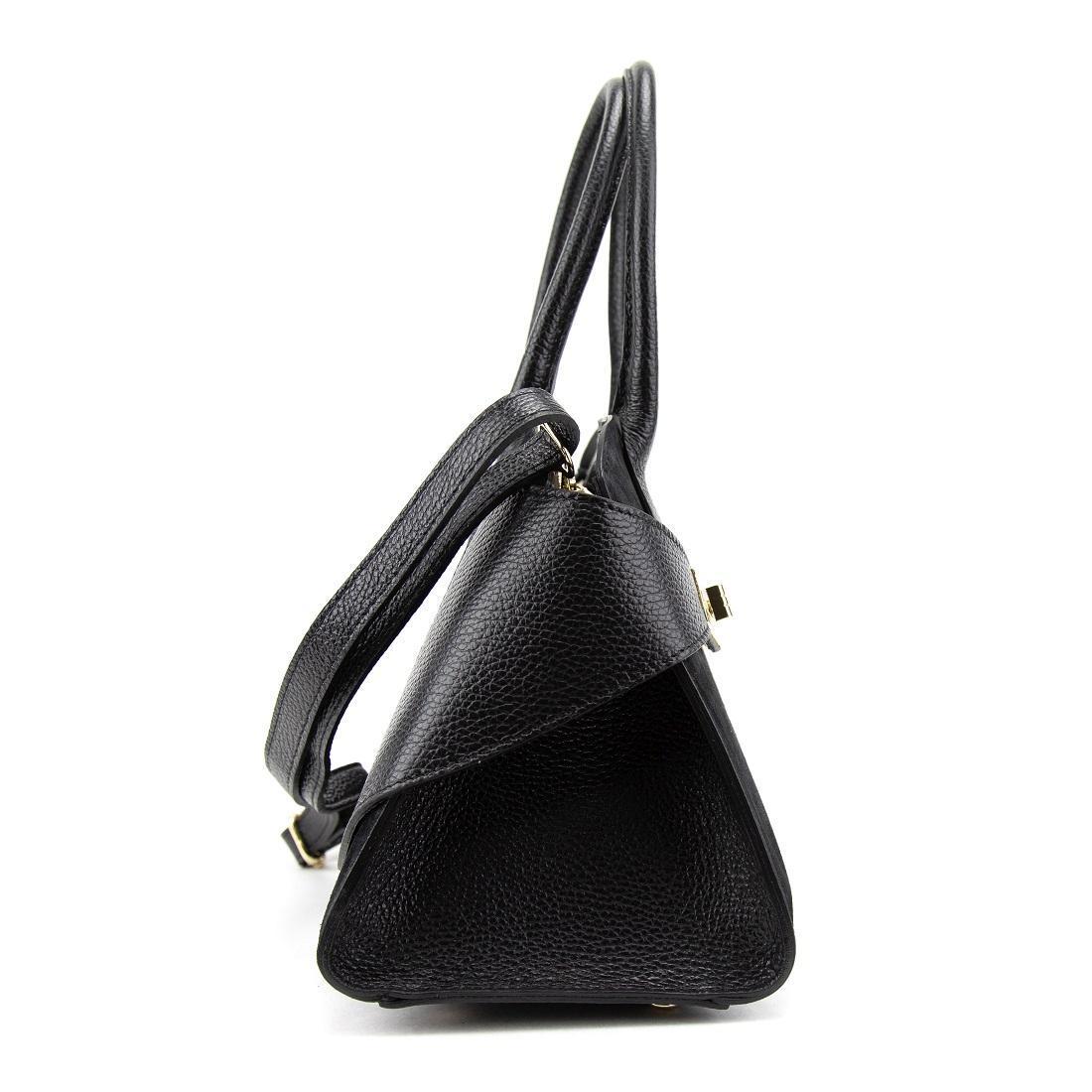 Сумка жіноча замшева класична Firenze Italy F-IT-7688-1A-S Чорний (2768688800) - фото 4 Сумка жіноча замшева класична Firenze Italy F-IT-7688-1A-S Чорний (2768688800) - фото 4