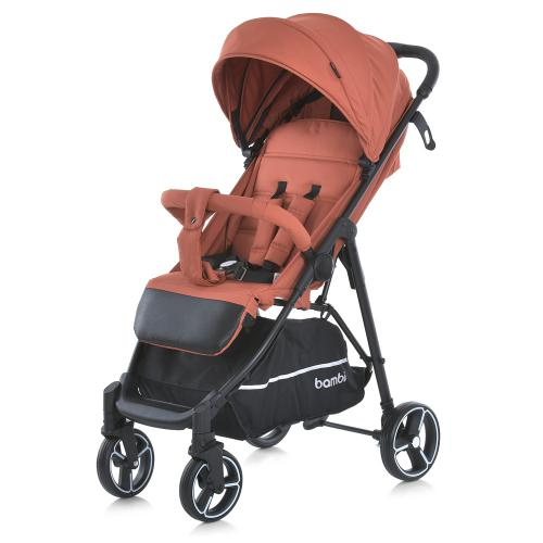 Коляска дитяча Bambi M 4249-2 Orange Matt (M 4249-2/76,60) - фото 1