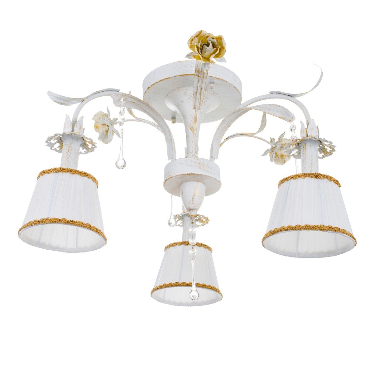 Люстра Brille LK-649S/3 E14 WH/G (23-704)