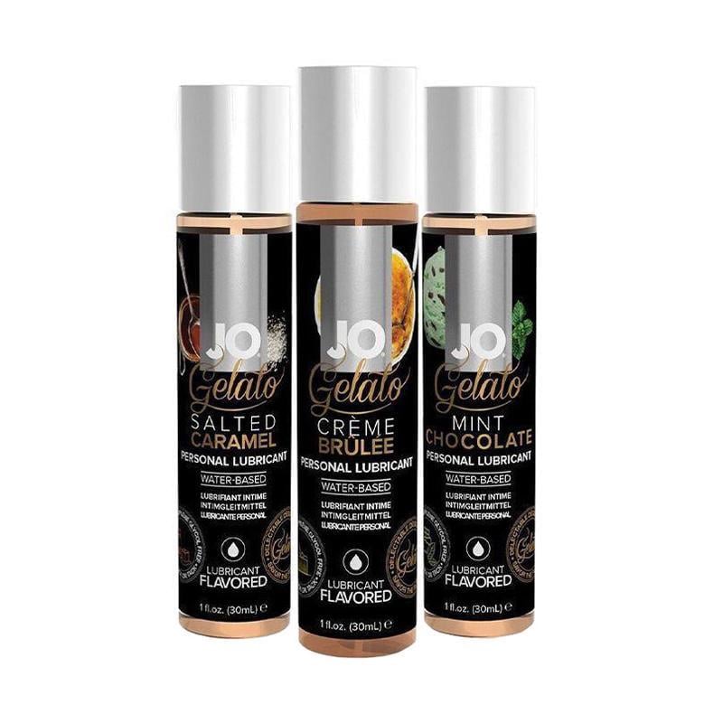 Подарочный набор из 3 лубрикантов JO Tri Me Triple Pack Gelato 90 мл