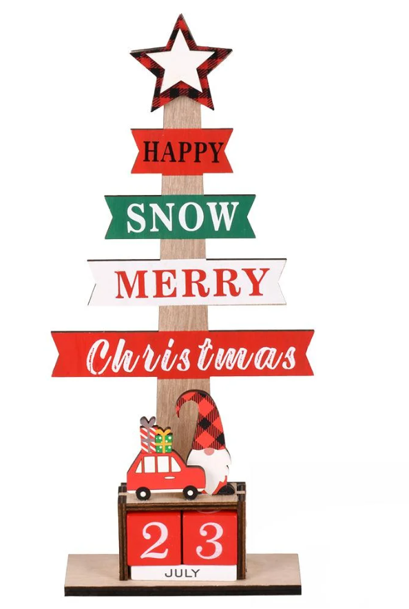 Декор новогодний Calendar 13,5х32 см (R33799) Декор новогодний Calendar 13,5х32 см (R33799)