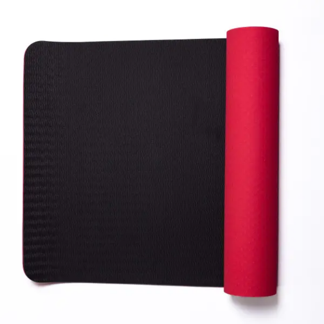 Килимок для йоги 173х58 см Червоний - фото 1 Килимок для йоги 173х58 см Червоний - фото 1