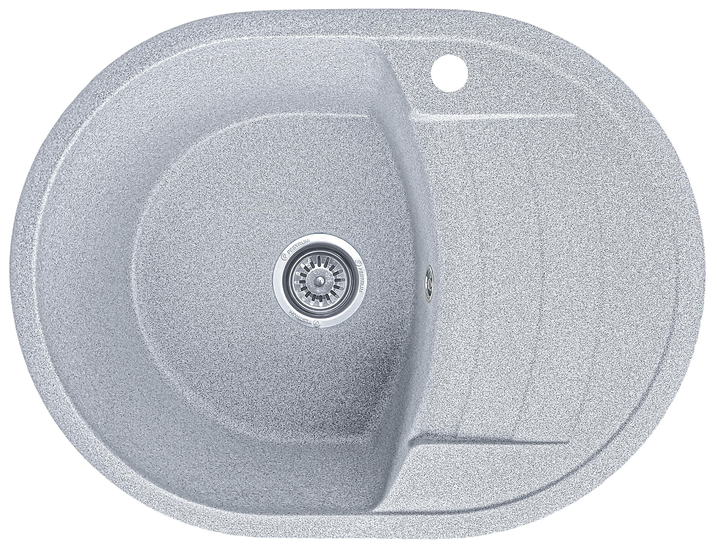 Мойка кухонная Valetti 32R 610x460 мм Серый